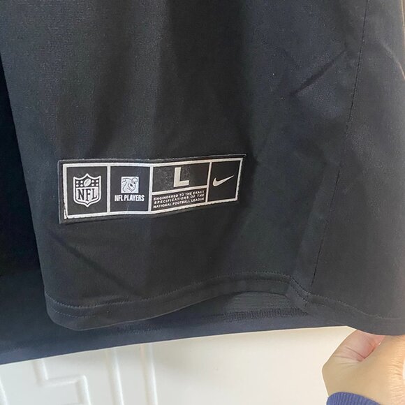 Black BO Jackson Las Vegas Raiders Jersey #34 Nike - Picture 2 of 8